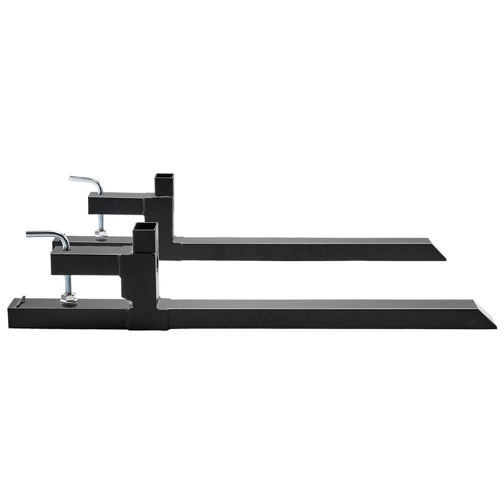 Durable 43in Pallet Forks 2000lb Rating 30in Blade High Strength Steel