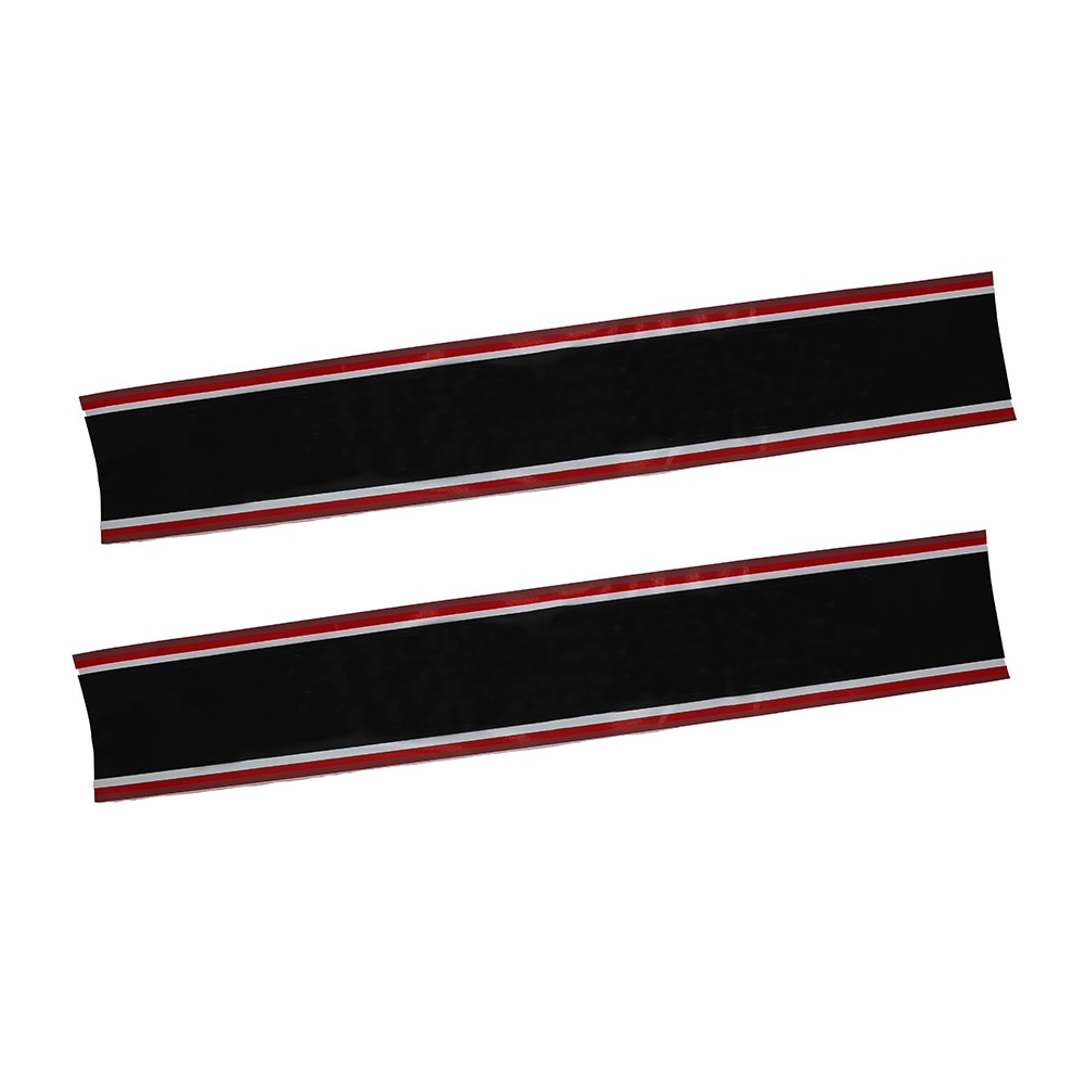 83929378 New Red/Black Hood Force II Decal Kit Fits Ford 8210 EBPN16605SA