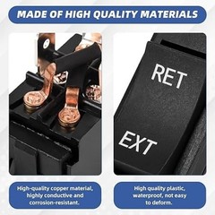 Tongue Jack Switch for RV Trailer 87570, 226023, Replacement for Power Jacks, He