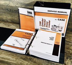 Case 1150 Crawler Service Parts Operator Manual Set Catalog Repair 7110300-After