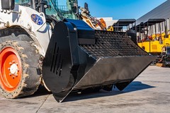 48″ Skid Steer Concrete Mixer Bucket Compatible Attachment for Construction