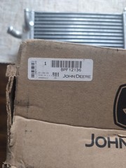 New John Deere Aluminum Radiator BPF12136 Replacement Part