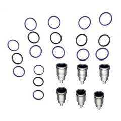 6x Fuel Injector Sleeve Cup for Volvo D11 & D16 & Mack MP8 & MP10