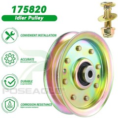 POSEAGLE 2 Pack 175820 Idler Pulley Replaces A10 2×175820, 2×175820
