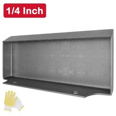 1/4″Thick Steel Mount Plate Mini Skid Steer Adapter Loader Quick Tach Attachment