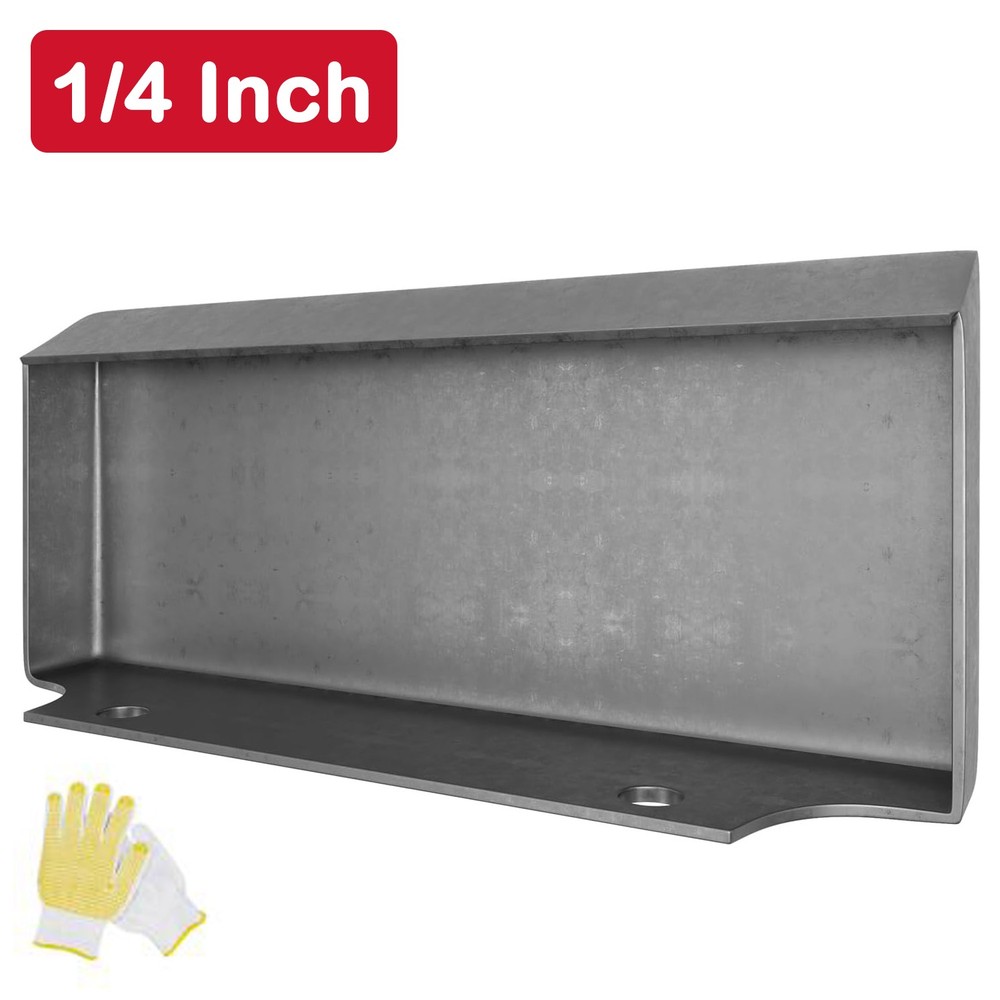 1/4″Thick Steel Mount Plate Mini Skid Steer Adapter Loader Quick Tach Attachment