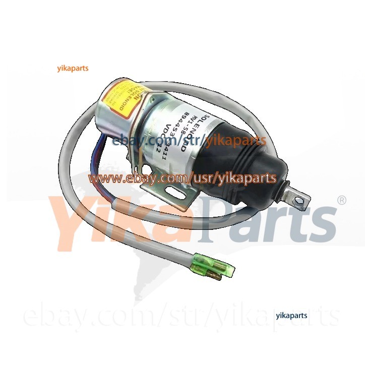 For Isuzu 894453-3411 Shutdown Solenoid Valve MV1-58 Fuel Cut-Off Valve Switch