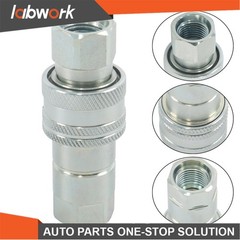 Labwork High-Pressure Hydraulic Coupler Pair LVA16843 + AW32184 For John Deere