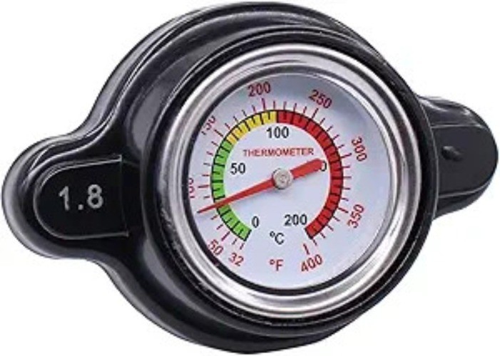 High Pressure Radiator Cap with Temp Gauge 1.8 Bar for DRZ400 DRZ400SM RM125 RM2