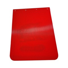2PCS 24×30 Red HD Polymer Mud Flaps Semi Truck Tractor Trailer 1/5″ Thick