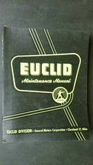 Euclid Division Maintenance Manual General Motors Cleveland Ohio 1950s