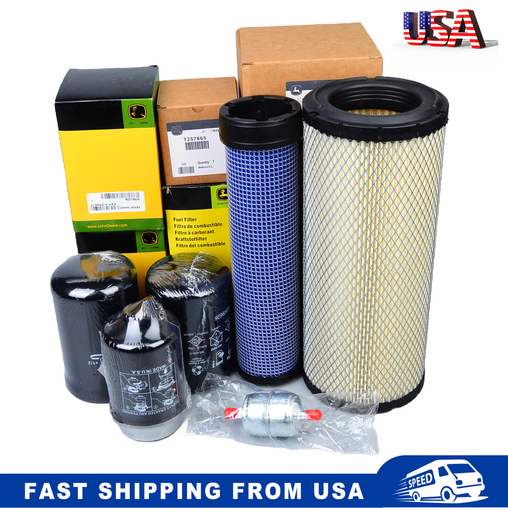 Complete Filter Service Kit For John Deere CT322 Compact Track Loader