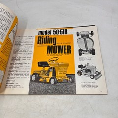 Vintage Struck Corporation Outdoor Power Equipment Dealer Catalog Brochure