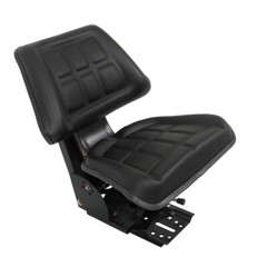 Black Universal Tractor Suspension Seat For Massey Ferguson Ford 230 231 234 255