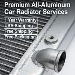 OEM#301877A2 Radiator Fit Case 1840 1845C Diesel Motor Skid Steer Loaders 2 Row