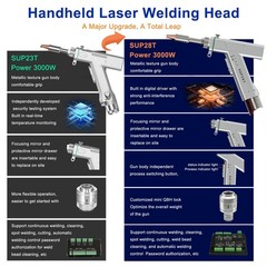 US Raycus 3000W Laser Welder 4in1 Laser Welding/Cutting/Cleaning Machine 220V