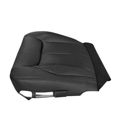 Driver Side Bottom Leather Seat Cover Black Perforated Cadillac DTS 2006-2011