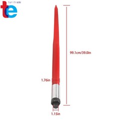 39″ Hay Bale Spear 3000lbs Capacity Bale Spike Quick Attach Tractors Loader 2Pcs