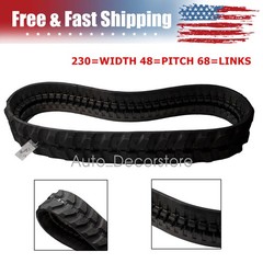 New Rubber Track For TAKEUCHI TB-016 TB016 TB216 TB-216 230x48x68