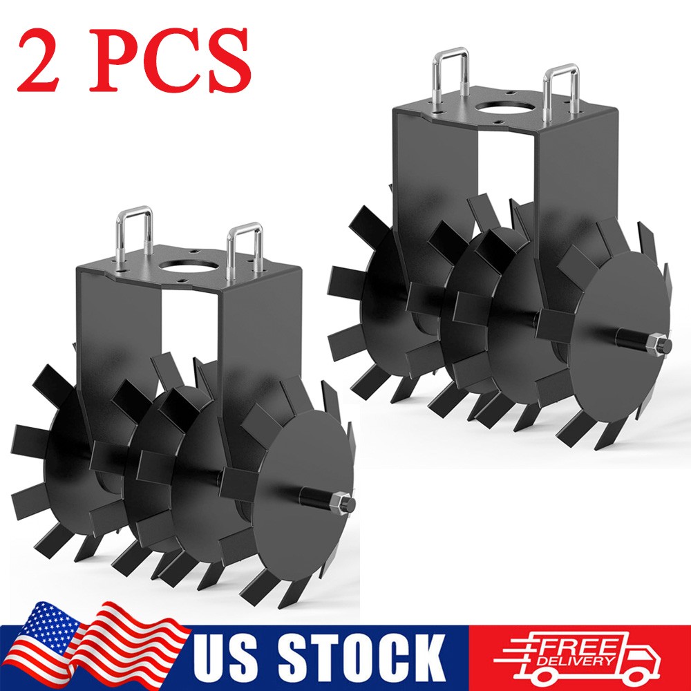 Disc Plow Harrow Designed to Break up Tough Ground for ATV/UTV Manual Implement