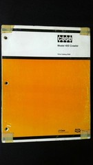J.I. Case Model 450 Crawler Parts Catalog Manual D930 Heavy Equipment