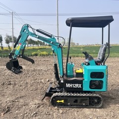 Agrotk Mini Excavator 13.5 HP Gasoline RATO Engine EPA Crawler Digger MH12RX