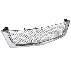 02-06 Cadillac Escalade Polished Chrome Coated ABS Mesh Front Grille