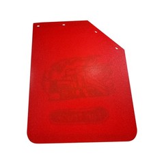 2PCS 24″x30″ Red Heavy Duty Polymer Mud Flaps Semi Truck Trailer 1/8″ Thick