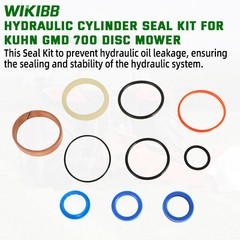 US Hydraulic Cylinder Seal Rebuild Kit For KUHN GMD 700 Disc Mower 60mm Bore