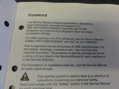 Volvo R134a Air Conditioning Service Manual 21 1 669 6632