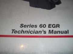 Detroit Diesel Series 60 Engine Technicians Shop Workshop Manual 7SE60