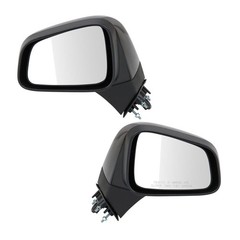 Side Mirror Set Left Right Non-Heated 2pcs for Trax 2017-2020 Aluminum Plastic