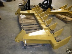 dozer blade root rake, 112″ wide, 1065 lbs AR400 steel NEW, USA Attachments
