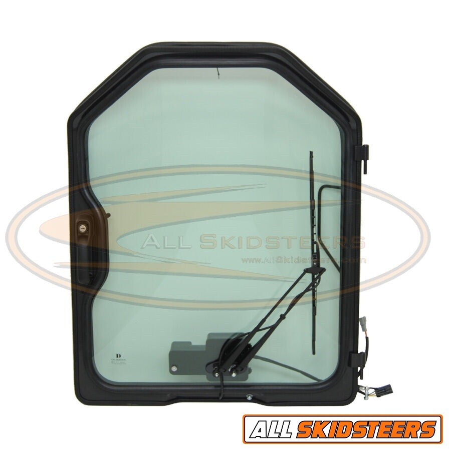 For Bobcat Skid Steer Door W Wiper Glass 751 753 763 773 Front Enclosure Loader