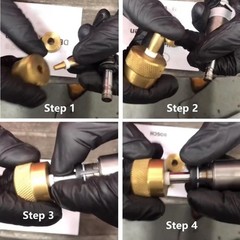 Fuel Injector Seal Installer and Oil Ring Replace Tool Kit for BMW