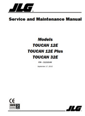 JLG Toucan 12E Boom Lift Service Repair Operators Parts Catalog Manual PDF USB