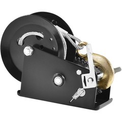 Hand Winch, 3500 lbs Pulling Capacity, Boat Trailer Winch Heavy Duty Rope Crank