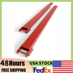 1 Pair Pallet Fork Extension 72 Inch,Industrial Fork Attachments for Forklift