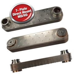 29555184-DF, DIRECT MOUNT COOLER, 7 PLATE FOR ALLISON 3000/4000 TRANSMISSIONS
