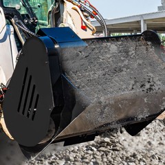 48″ Skid Steer Concrete Cement Mixer Attachment For Bobcat CAT Skid Steer