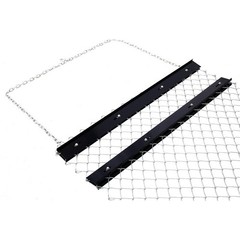 Drag Harrow 3.6 x 5ft Lawn Rake Chain Harrow for ATV UTVs Lawn Tractors Leveling