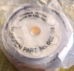 Norgren 665-03 Compressed Oil Drain Filter in plastic packing bag