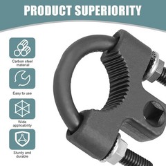 Inner Tie Rod Removal Tool, 3/8” inch Universal Low Profile Tool, Waterproof No