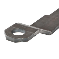 2 x Super Duty AR400 Steel For Mower King Skidsteer Brush Hog Cutter Blades 10mm