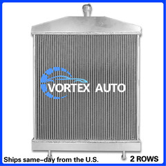2 Rows Aluminum Radiator for Lincoln Welder 200 250 AMP SA200 SA250 G1087 H19491