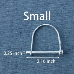 Trailer Coupler Pin, 2Pcs Tivnhuils Hitch Pin Trailer Pin, Zinc Plated Carbon…
