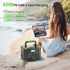 EBL eb300 330W 288.6Wh Portable Power Station Charger Generator Battery