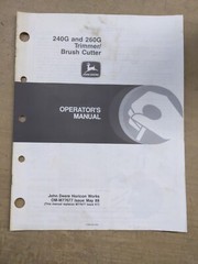 John Deere 240G & 260G Trimmer/Brush Cutter Operators Manual, OM-M77677