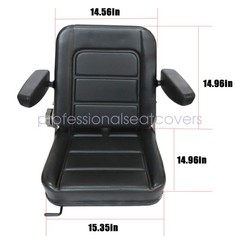Universal Tractor Seat W/Armrest For Kubota L3130 L3240 L3430 L3540 L3830 L3940