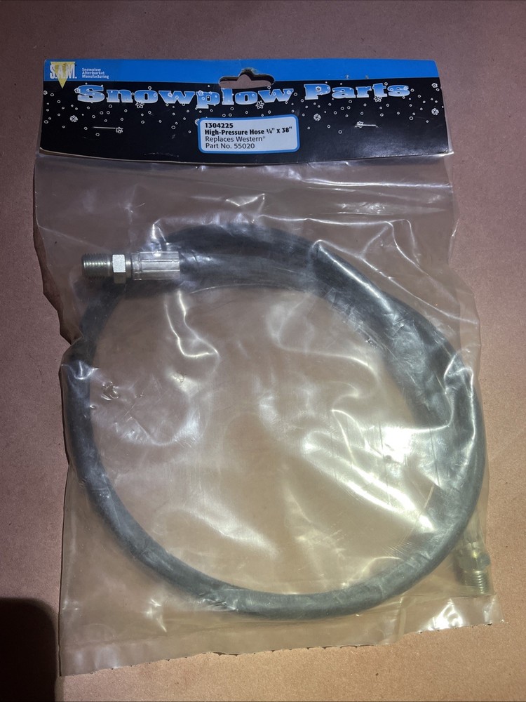 SAM Snowplow Parts 1304225 High Pressure Hydraulic Hose 55020